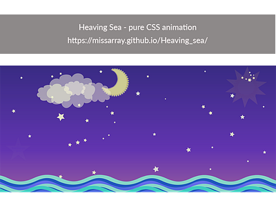 Screenshot 2019 05 09 Heaving Sea Animation animation css