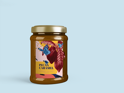 GOURMET CACAO DESSERT SAUCE chocolate colorful design packaging design product