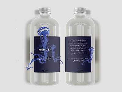 MEDUSA - brine branding brine jellyfish natural products packaging design