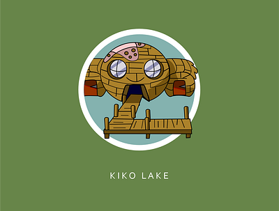 Worlds of Neopia Icon Collection: Kiko Lake childhood digital art flat graphics holiday icon icon design icon set illustration lake neopets nostalgia summer vector