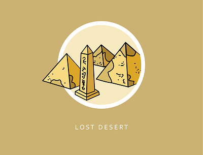 Worlds of Neopia Icon Collection: Lost Desert affinity ancient egypt childhood childhood nostalgia desert digital art egypt flat graphics icon icon design icon designer icon set illustration nostalgia sand vector