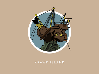 Worlds of Neopia Icon Collection: Krawk Island