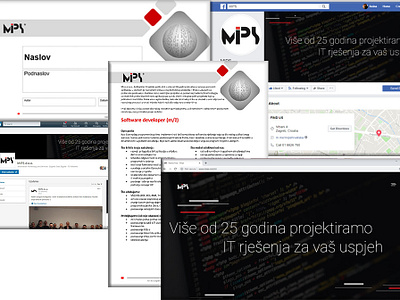 Mips Brand branding design website