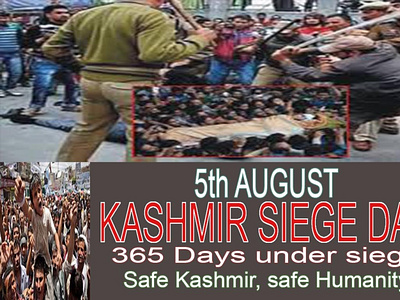 kashmir siege day design typography web