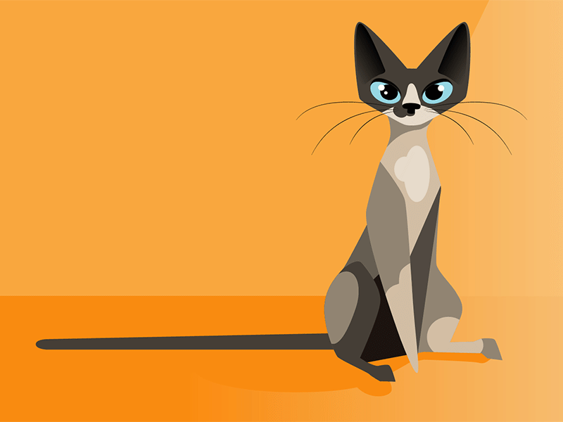 Theo animation illustration vector