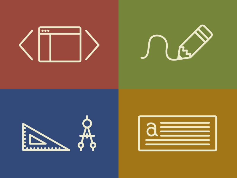 Portfolio Icons icons portfolio website sketch