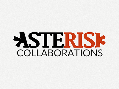Asterisk Collaborations - Logo Design design logo sketch