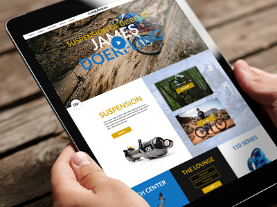 Cane Creek Cycling Components Website Redesign Concept Preview