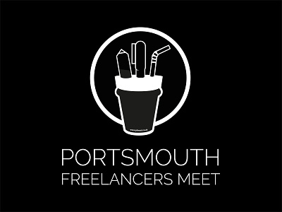 Portsmouth Freelancer Meet Logo freelance logo portsmouth