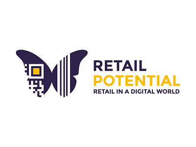 Retail Expert Logo blockchain logo retail