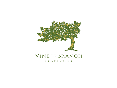 Vine To Branch Logo logo vector