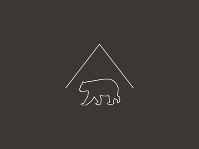 Appalachian A-Frame Logo illustration logo