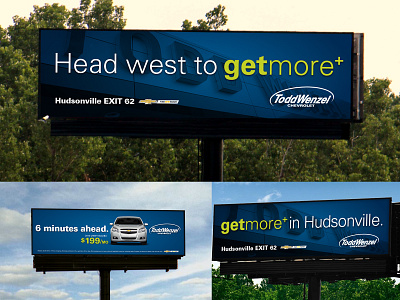 Getmore Billboard Campaign bill billboard ooh