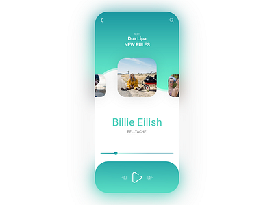 Music App UI app music ui app ui design gncorp gncorpgeorgia mobile app music app music app ui music player player ui ui uidesign uiux uiuxdesigner