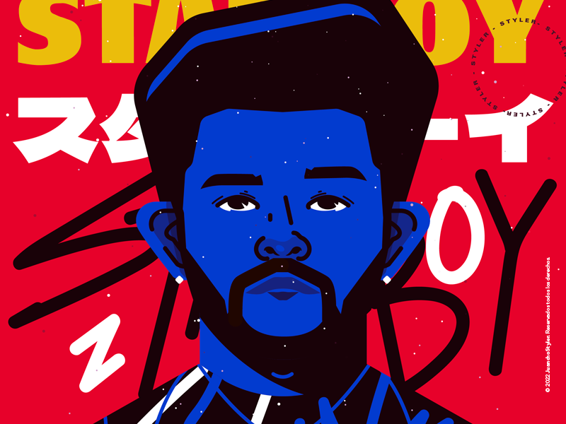 The Weeknd - Starboy by JuanchoStyler® on Dribbble