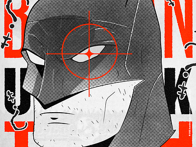 The Batman art batman color cool creative design illustration