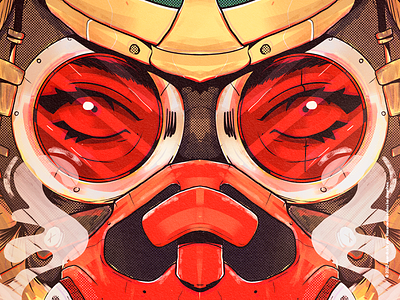 BLOODHOUND × APEX 🔥 apex art color cool creative design game illustration texture