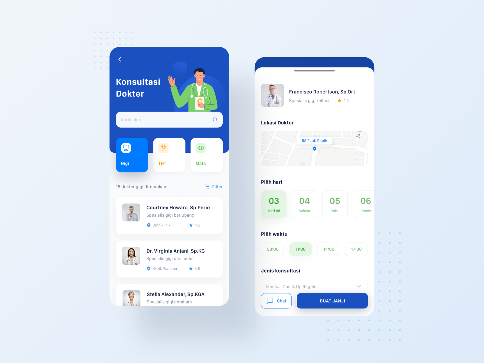 Medical App by Abdul Aziz for Omnicreativora on Dribbble