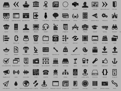 Helveticons Additional - 123 new icons released icon icons pictogram symbol