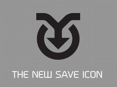 THE NEW SAVE ICON PROCESS INCLUDED 2009 icon inside the designers studio process save symbol wall of text