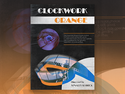 Clockwork orange clockwork orange design kubrik movie poster movie posters poster art poster design