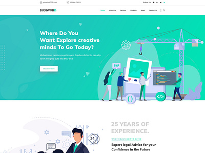 Landing Page Design 2020