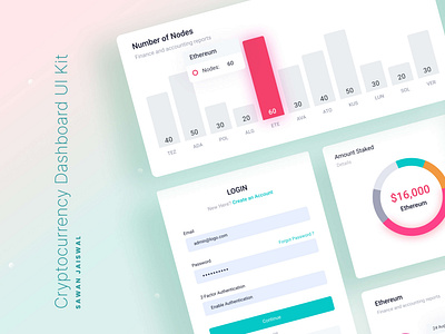 Cryptocurrency Dashboard UI Kit