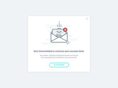 Popup Alert alert email envelope error illustration message modal notification popup ui ux