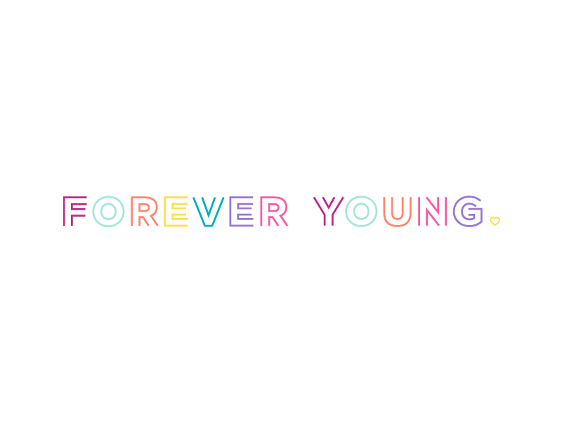 Forever Young by Maki Miller on Dribbble