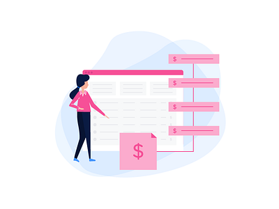 Product Illustration 02 analytics character dashboard dashboard illustration ehr icons illustration illustration for landing invoice metrics patient people