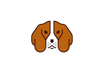 Beagle #2 beagle brown dog logo