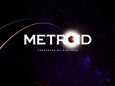 Metroid Project Preview logo logo redesign metroid space