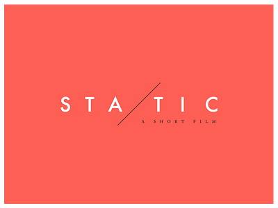 Static — Short Film branding static