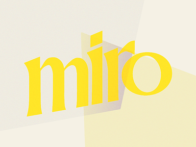 Miro Logo branding logo miro new orleans