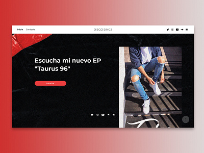 Diego Singz Landing Page