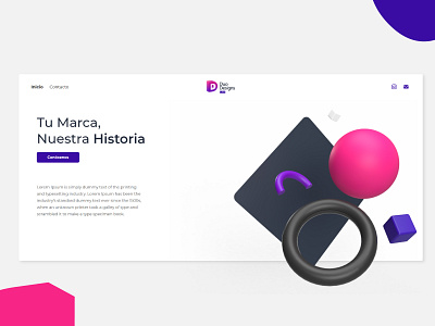 Duo Designs Lab Landing Page