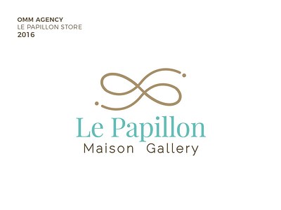Le Papillon logo agency brand brand design brand identity branding branding design design flat identity illustrator logo logo design minimal typography vector