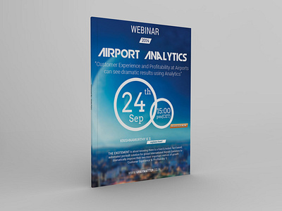 Airport Analytics Flyers airport ankit ankit patni branding design typography ui ux