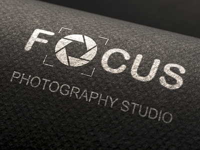 Focus Logo Design Mockup