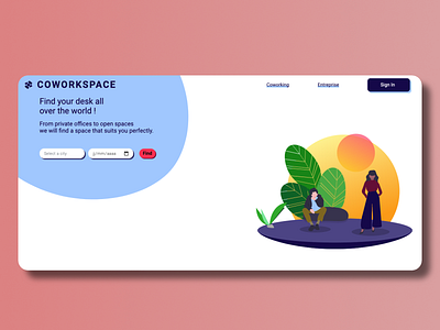 COWORKSPACE affinitydesigner app cowork design desktop graphicdesign illustration rails ruby on rails vector