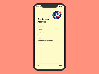 DailyUI #1 : Sign Up