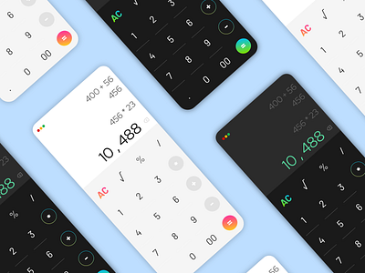 Daily UI #4 Calculator affinitydesigner app calculator dailyui design draw drawing graphicdesign illustration mobile uxui vector