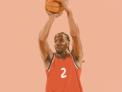 Wallpaper - Kawhi Leonard Career High by Omar on Dribbble