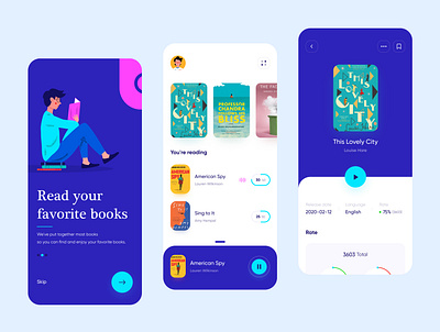 E-book app design 📚 app app design app ui book clean clean ui design e book ebook minimal minimalism mobile mobile app mobile app design mobile ui reading reading app ui uidesign ux