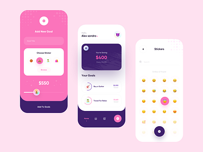 Wishes List App Concept - Animated 💰 by MoRas for Piqo Studio on Dribbble