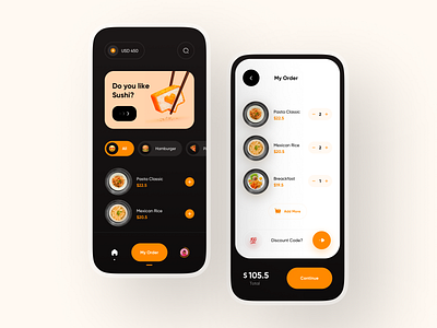 Food Order App Concept 🍔