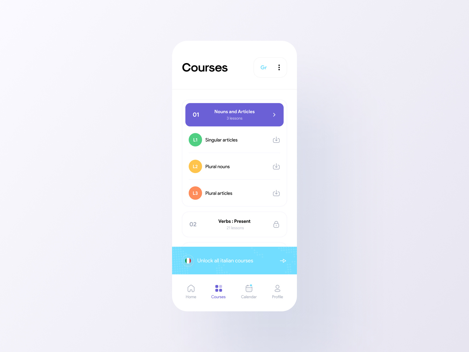 Language Learning App 🌍💡 by MoRas on Dribbble