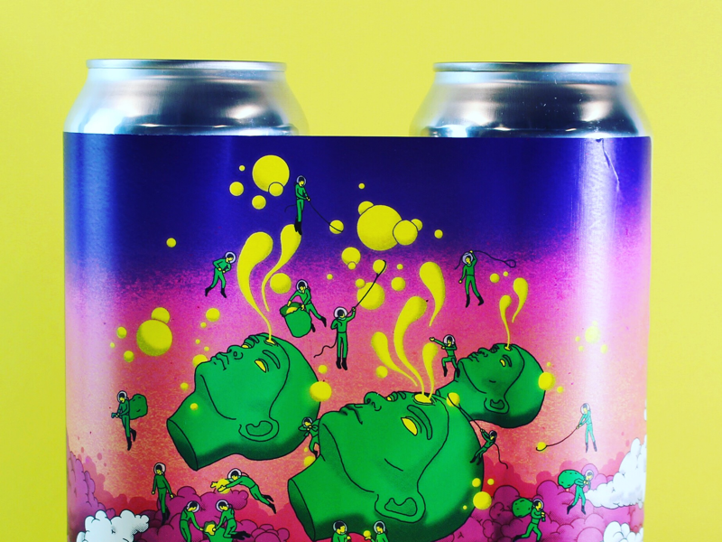Faces 4 beer productdesign design illustration