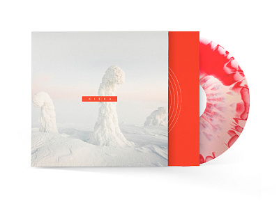 Kiska cold design ice layout music record packaging snow