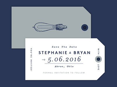 Bryan + Steph Save The Dates